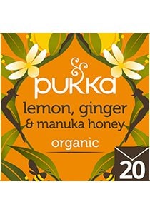 PUKKA Lemon Ginger and Manuka Honey Tea 20's -