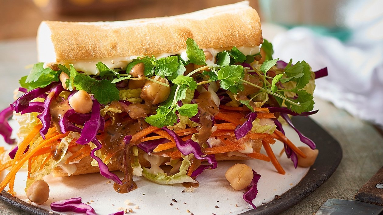 Chickpea Salad Sandwich – Recipe Chickpea Salad Sandwich – Recipe