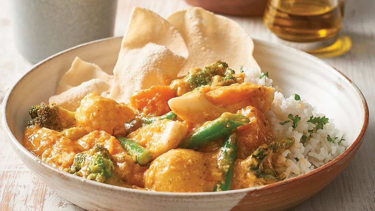 Vegetable and Egg Korma Curry – Recipe