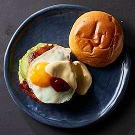 Besties Bacon Egg Roll on Brioche Besties Bacon Egg Roll on Brioche