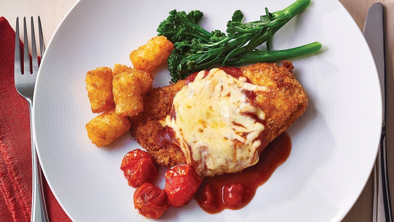 Chicken Parmigiana with Tuscan Gravy – Recipe