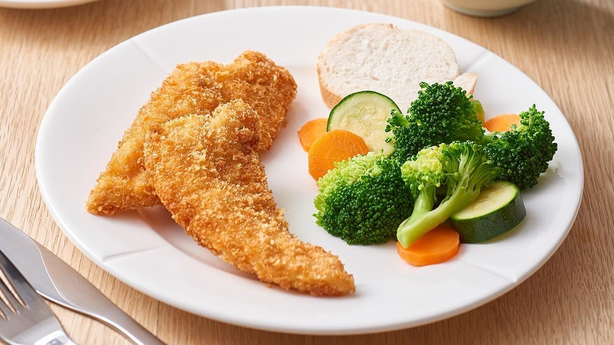 Crumbed Chicken Tenderloins with Lime Aioli – Recipe