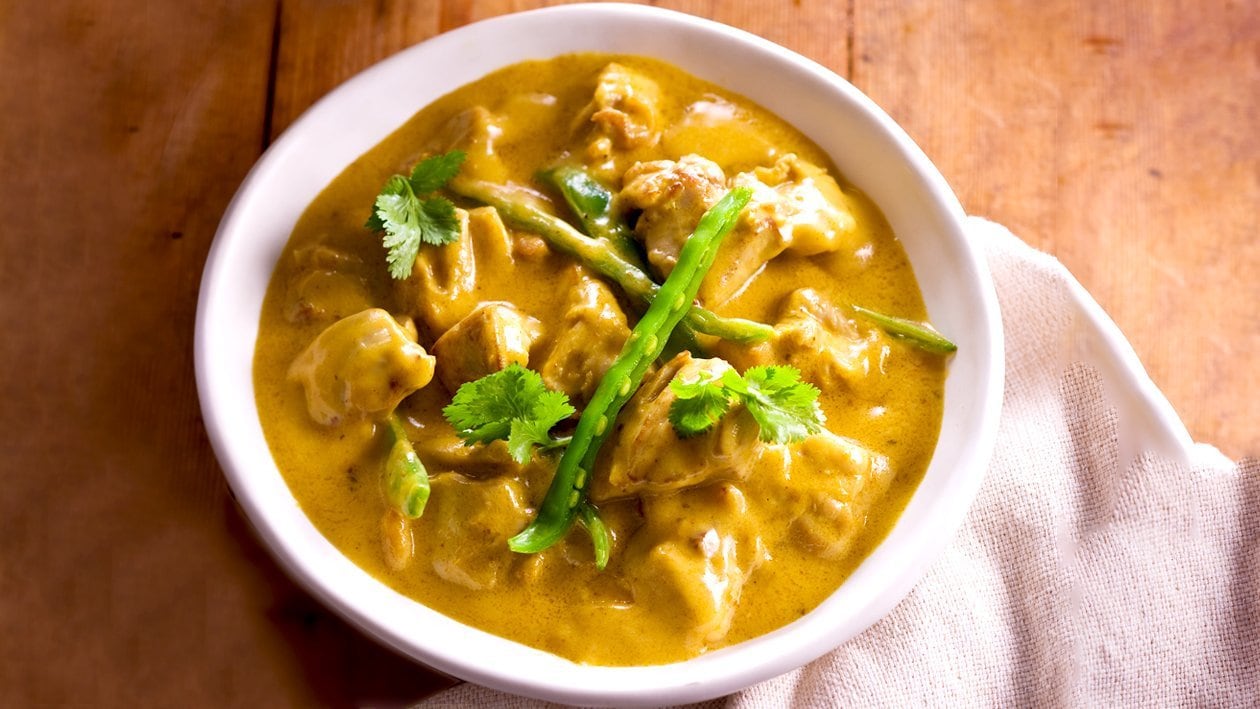 Spiced Chicken Curry, Coconut, Lemon – Recipe