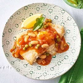 Tuscan Baked Fish