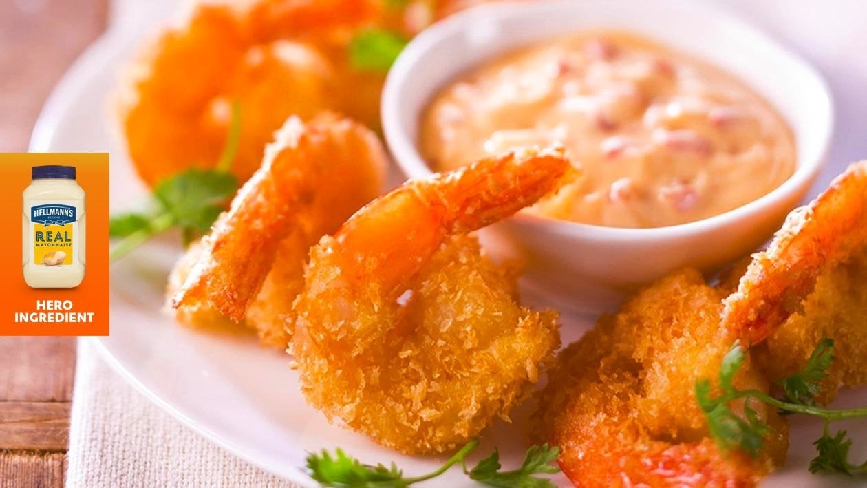 Crispy Fried Prawn Cutlets with Sweet Chilli Mayonnaise – Recipe Crispy Fried Prawn Cutlets with Sweet Chilli Mayonnaise – Recipe