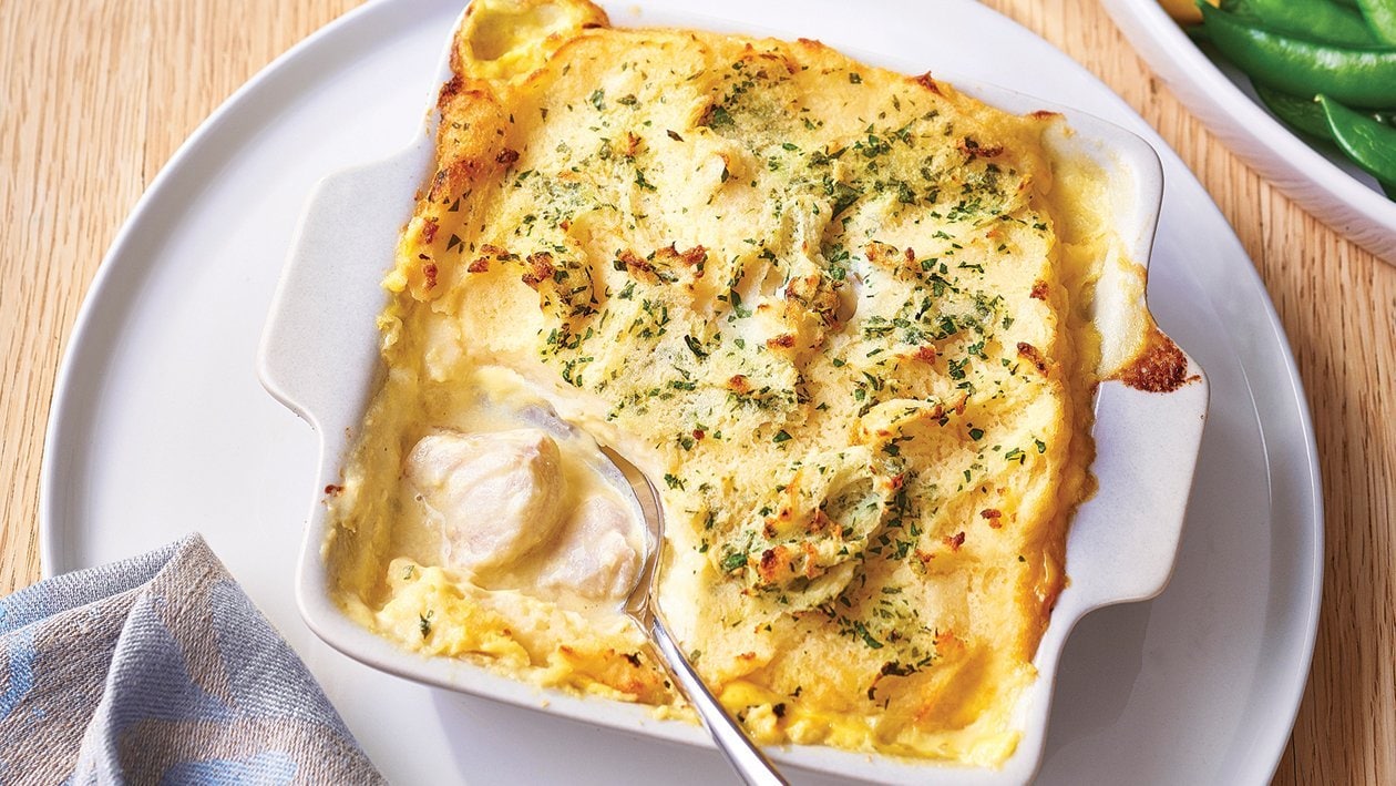 Fish Pie with Potato Top – Recipe