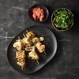 Green Curry King Fish Yakitori Green Curry King Fish Yakitori