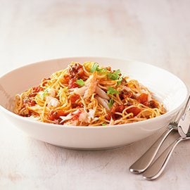 King Crab, Angel Hair Pasta