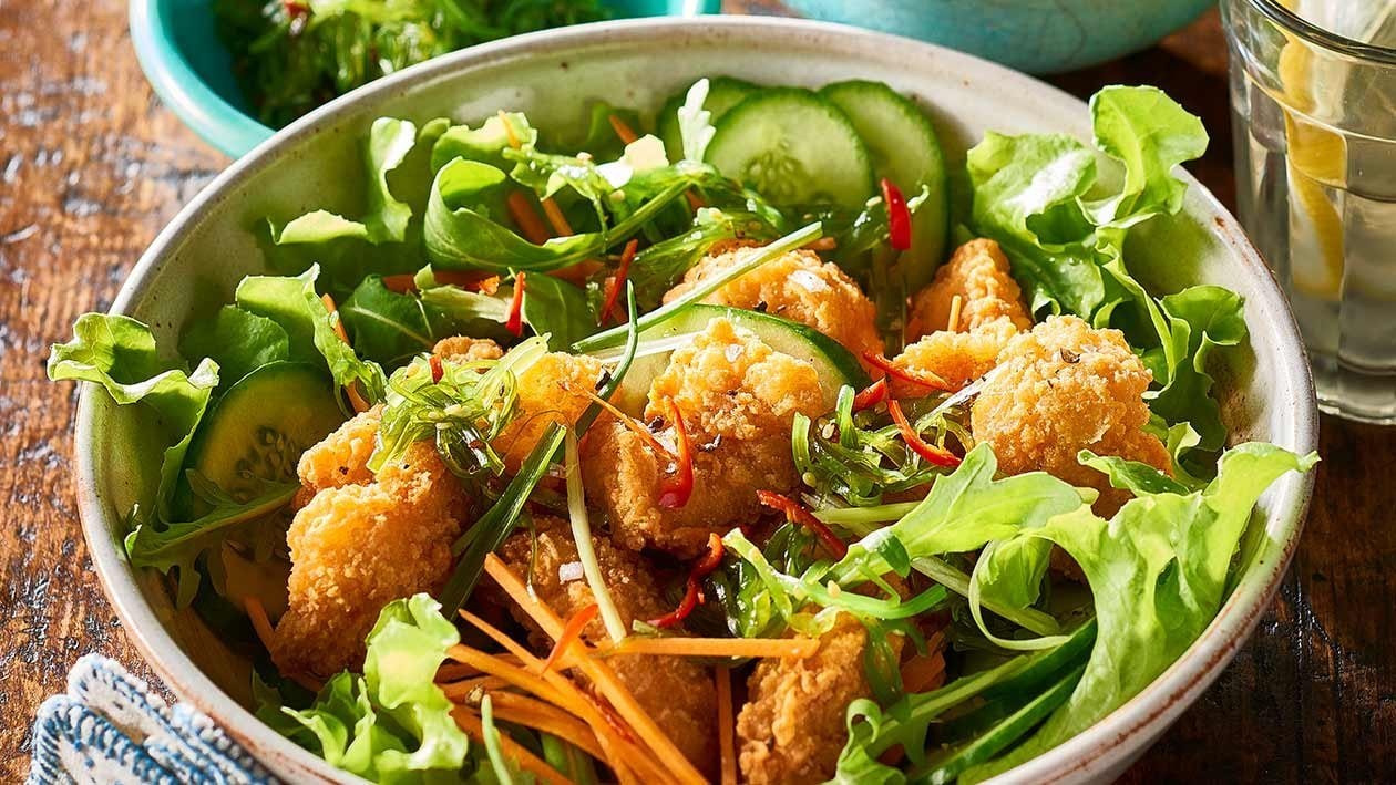 Salt and Pepper Squid Salad – Recipe