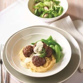 Swedish Meatballs with Cream Sauce