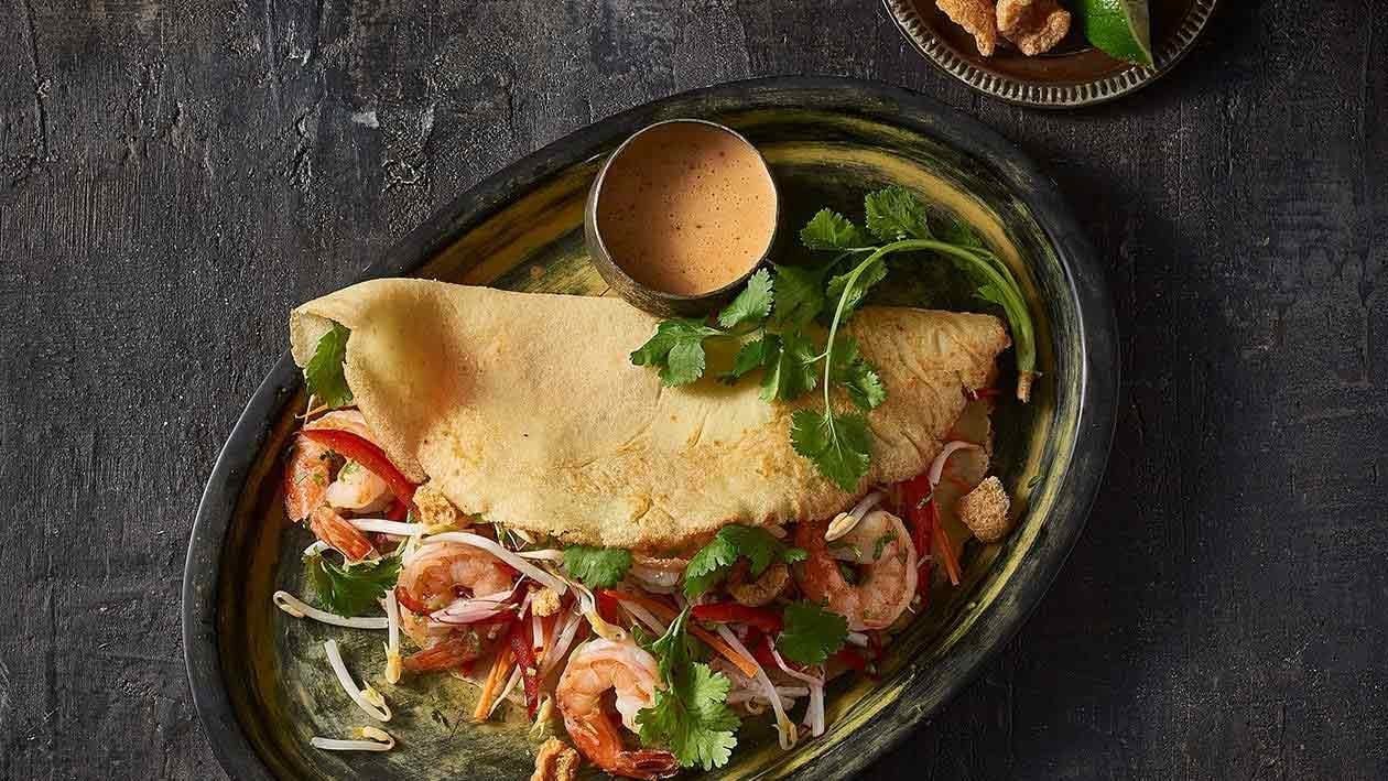 Vietnamese Prawn Crepes – Recipe