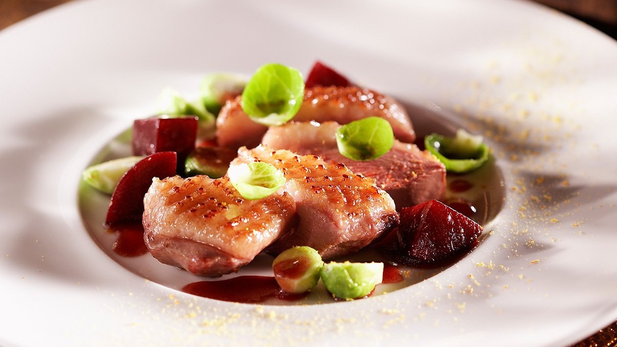 Duck Breast with Beetroot, Orange and Balsamic Vinegar – Recipe
