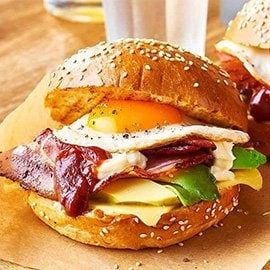 Bacon, Egg and Avo Roll Bacon, Egg and Avo Roll