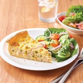 Ham, Zucchini and Corn Quiche Ham, Zucchini and Corn Quiche