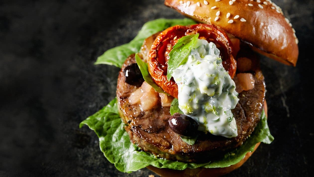 Ossobuco Burger with Gremolata-Mayonnaise and Tomato – Recipe