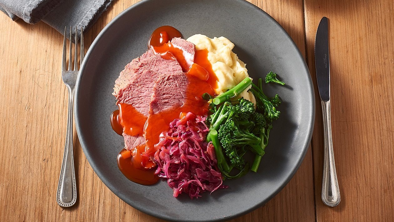 Rotkohl and Silverside – Recipe