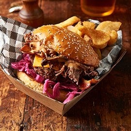 Smokin’ Brisket Burger Smokin’ Brisket Burger