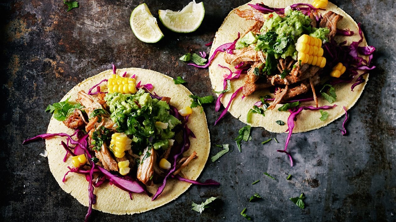 Tacos with Pulled Pork and Grilled Pineapple – Recipe