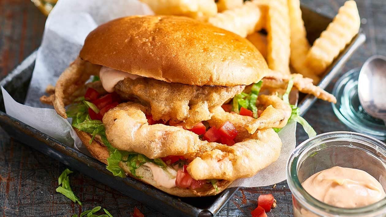 Beer Battered Soft Shell Crab Sandwich – Recipe
