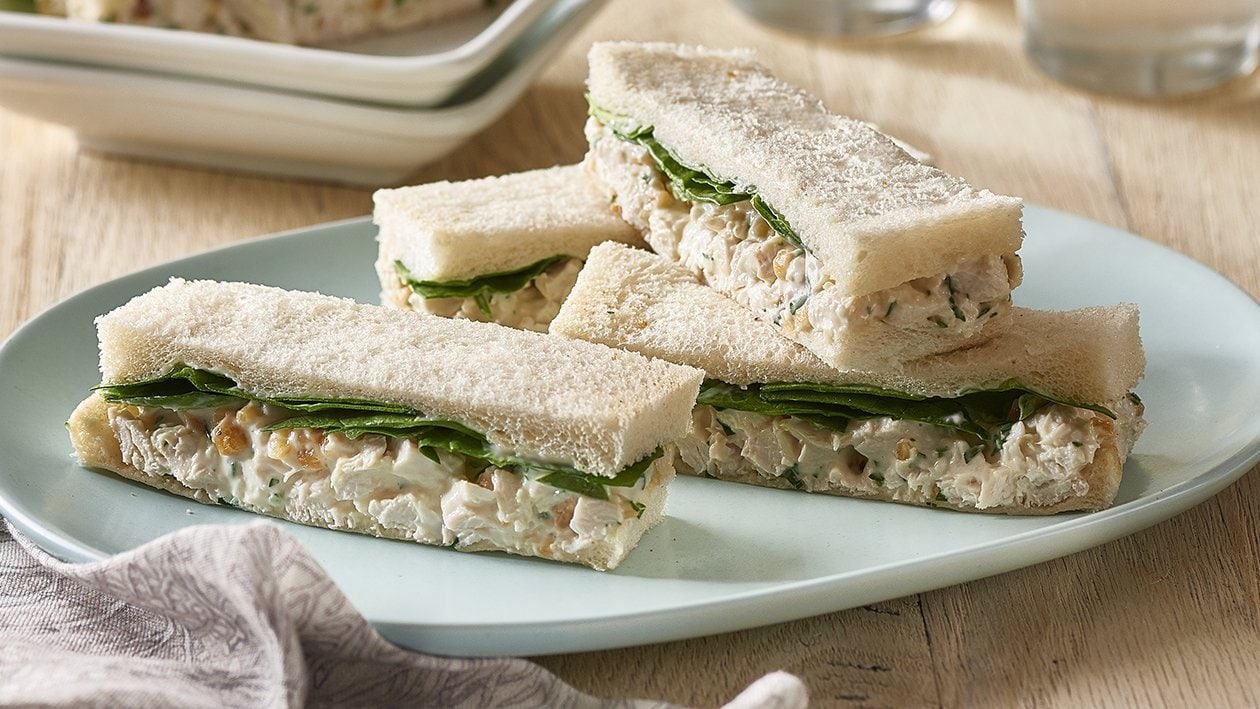 Citrus Poached Chicken Finger Sandwiches – Recipe Citrus Poached Chicken Finger Sandwiches – Recipe