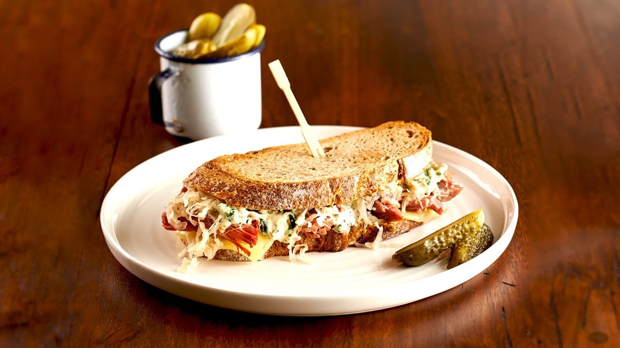 Classic New York Reuben – Recipe Classic New York Reuben – Recipe