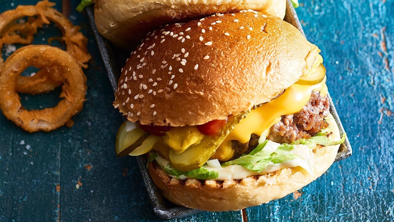 Honest to Goodness American Cheese Burger – Recipe