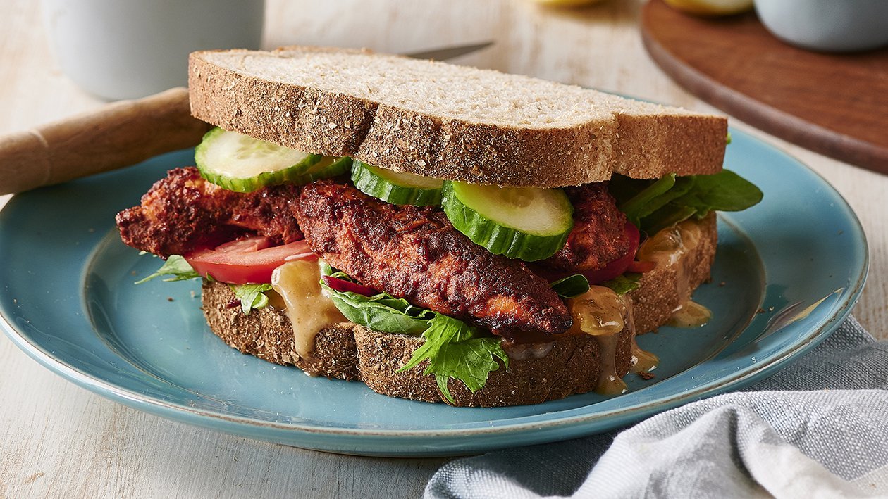 Tandoori Chicken Sandwich Recipe