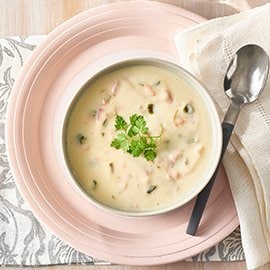 Potato, Leek and Bacon Soup Potato, Leek and Bacon Soup