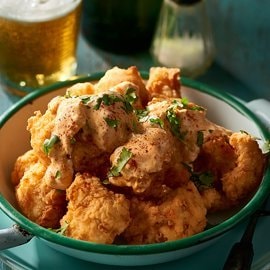 Southern Fried Cauliflower