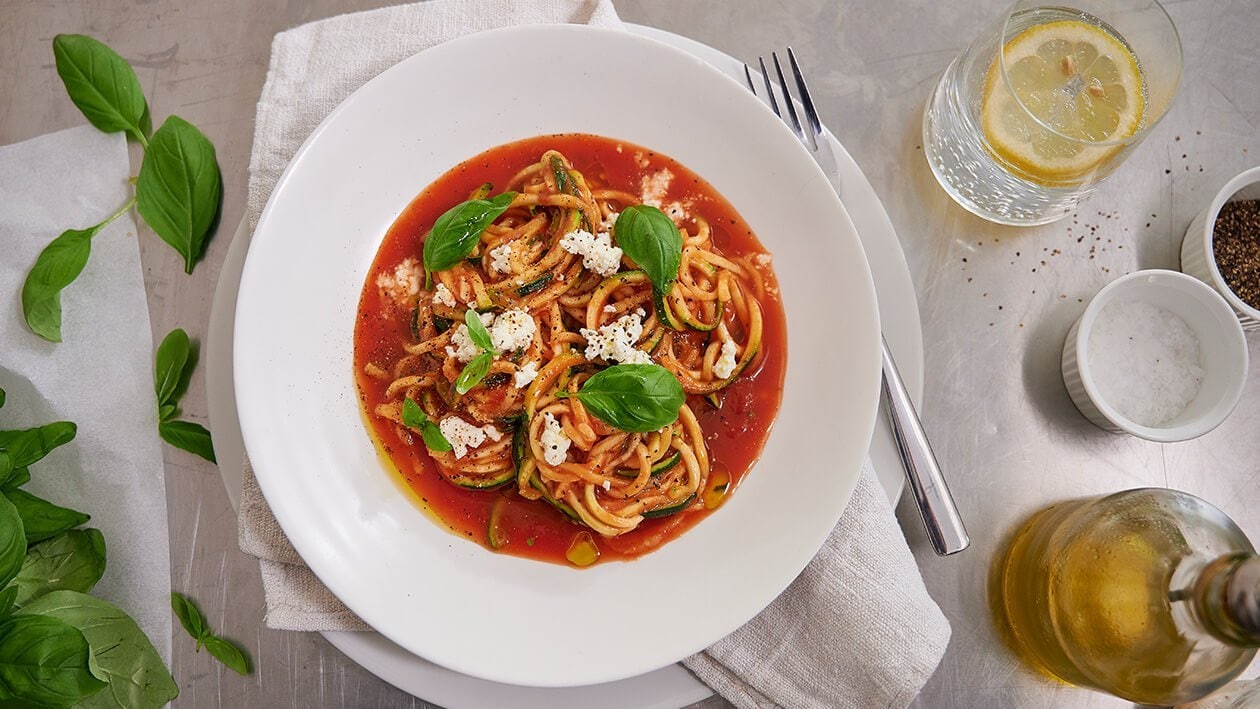 Zucchini Pasta Napoli – Recipe