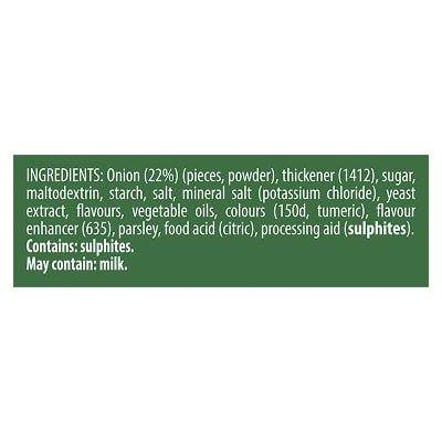 KNORR Professional French Onion Soup Mix Gluten Free 2.2kg - This KNORR Professional French Onion Gluten Free soup mix is quick & easy to use, has no added MSG and delivers an authentic homestyle taste.