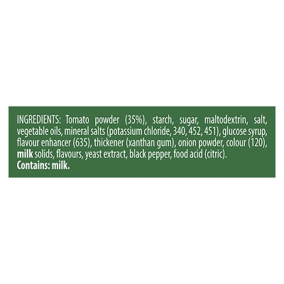 KNORR Professional Tomato Soup Mix Gluten Free 1.9kg - This KNORR Professional Tomato Gluten Free soup mix is quick & easy to use, has no added MSG and delivers an authentic homestyle taste.