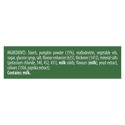 KNORR Professional Cream of Pumpkin Soup Mix Gluten Free 1.8kg - This KNORR Professional Cream of Pumpkin Gluten Free soup mix is quick & easy to use, has no added MSG and delivers an authentic homestyle taste.
