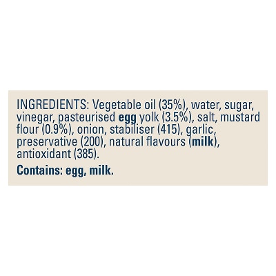 HELLMANN'S Coleslaw Dressing 2.55L - 