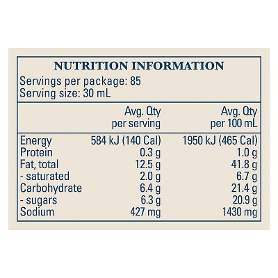 HELLMANN'S Coleslaw Dressing 2.55L - 
