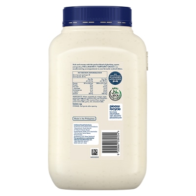 HELLMANN'S Tartare Sauce 2.55L - 