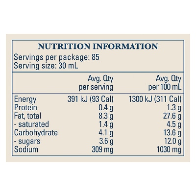 HELLMANN'S Tartare Sauce 2.55L - 
