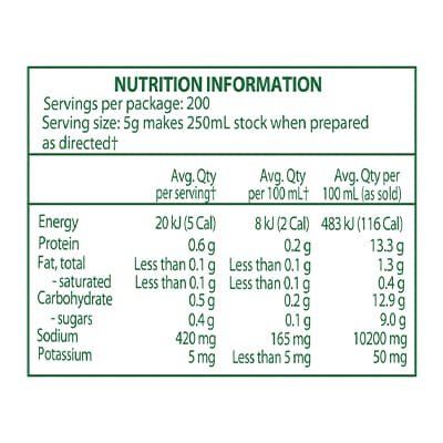 KNORR Concentrated Liquid Stock 1kg - Add a rich chicken taste to all kinds of dishes, both hot and cold with this concentrated stock, made by cooking chicken bones.