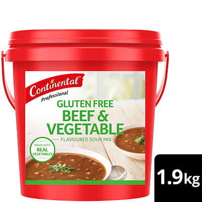 CONTINENTAL Professional Beef & Vegetable Soup Mix Gluten Free 1.9kg