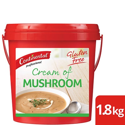 CONTINENTAL Professional Gluten Free Cream of Mushroom Soup Mix 1.8kg - 