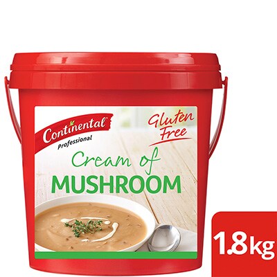 CONTINENTAL Professional Gluten Free Cream of Mushroom Soup Mix 1.8kg -