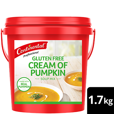 CONTINENTAL Professional Cream of Pumpkin Soup Mix Gluten Free 1.7kg