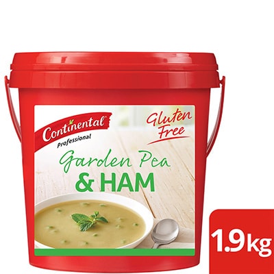 CONTINENTAL Professional Gluten Free Garden Pea & Ham Soup Mix 1.9kg