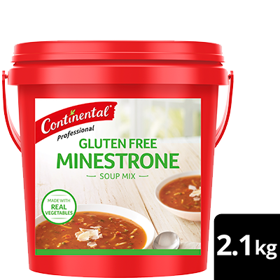 CONTINENTAL Professional Minestrone Soup Mix Gluten Free 2.1kg