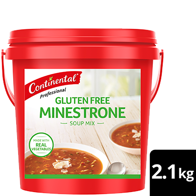 CONTINENTAL Professional Minestrone Soup Mix Gluten Free 2.1kg - 