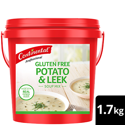 CONTINENTAL Professional Potato & Leek Soup Mix Gluten Free 1.7kg - 