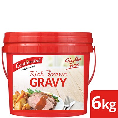 CONTINENTAL Rich Brown Gravy Gluten Free 6kg -