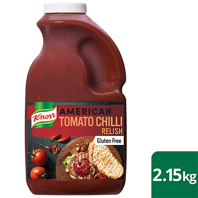 KNORR American Tomato Chilli Relish Gluten Free 2.15kg - 