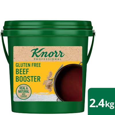 KNORR Beef Booster 2.4 kg - Knorr Beef Boosters deliver real & natural deliciousness with no compromise to taste.