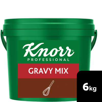 KNORR Gravy Mix Gluten Free 6kg - KNORR Gravy Mix is an affordable reliable solution that delivers a classic gravy taste in every serve.